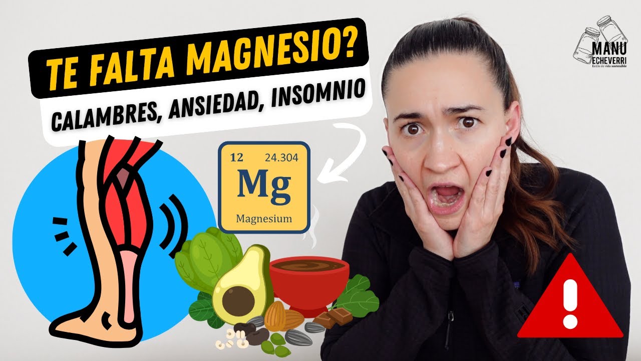 🚨3 SEÑALES de que te FALTA MAGNESIO y 3 Casos donde NUNCA Debes Tomarlo | Manu Echeverri