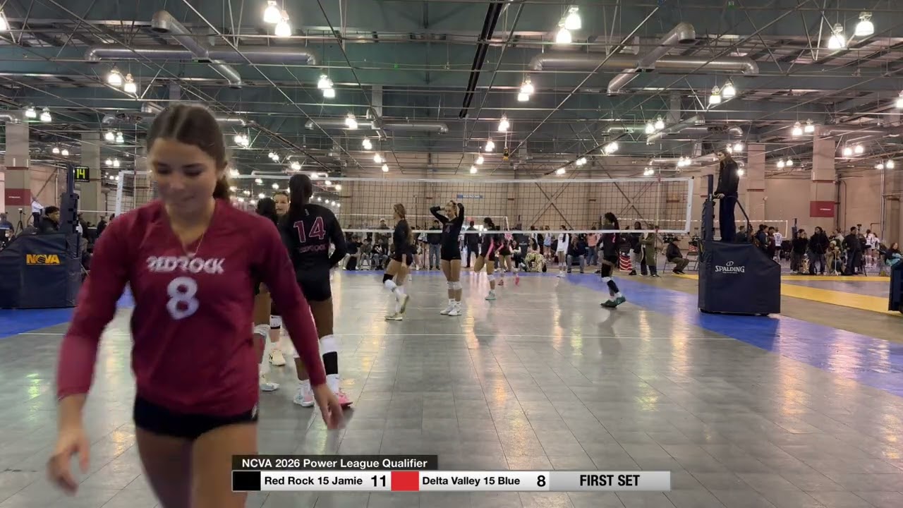 Red Rock 15 Jamie vs Delta Valley 15 Blue NCVA 2026 Power League Qualifier 
