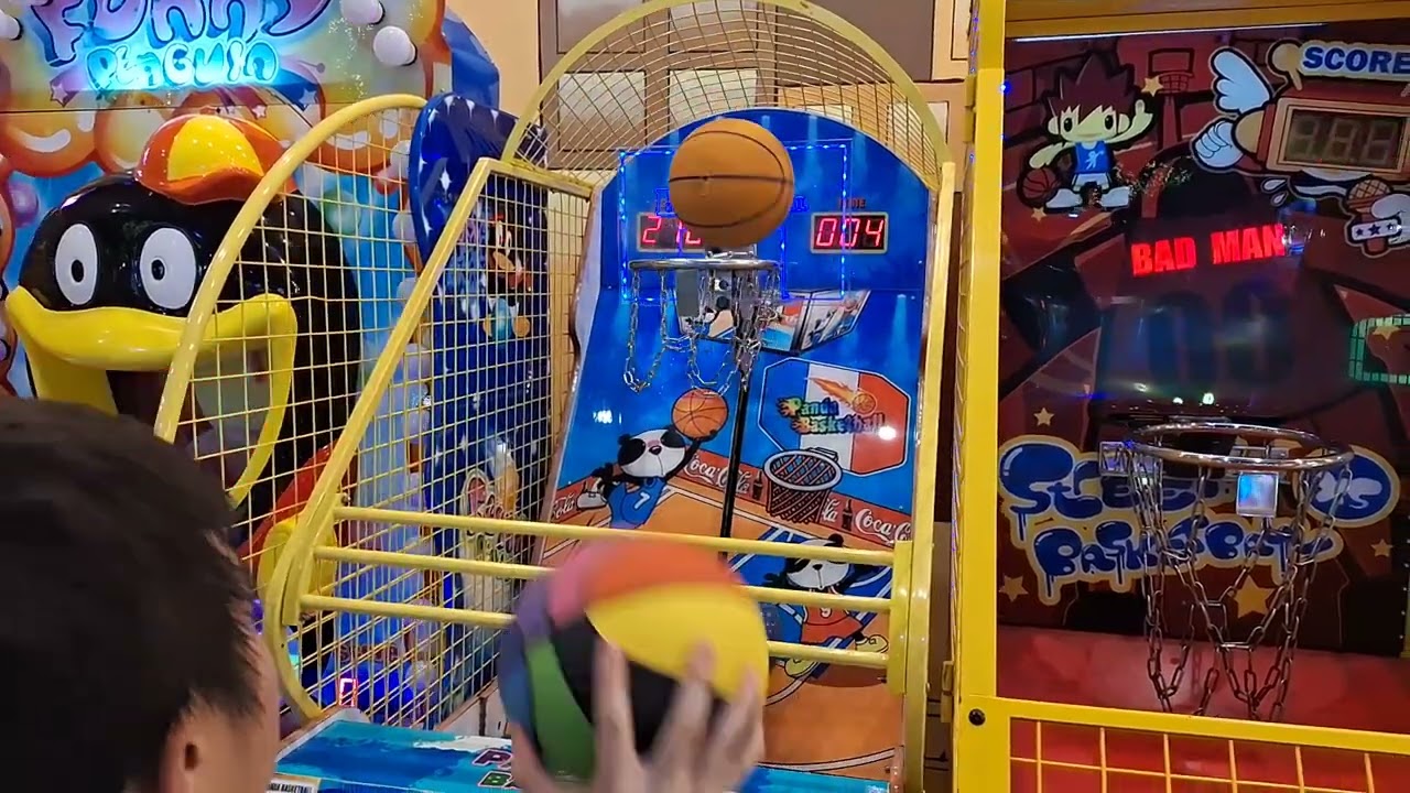 Yesterday Trying Play Kids Basketball With My Friend