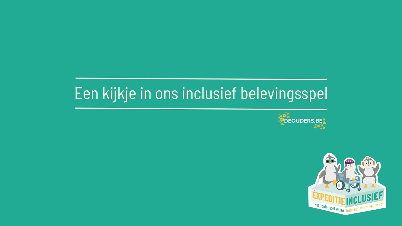 Introductie Expeditie Inclusief: een kijkje in ons inclusief belevingsspel