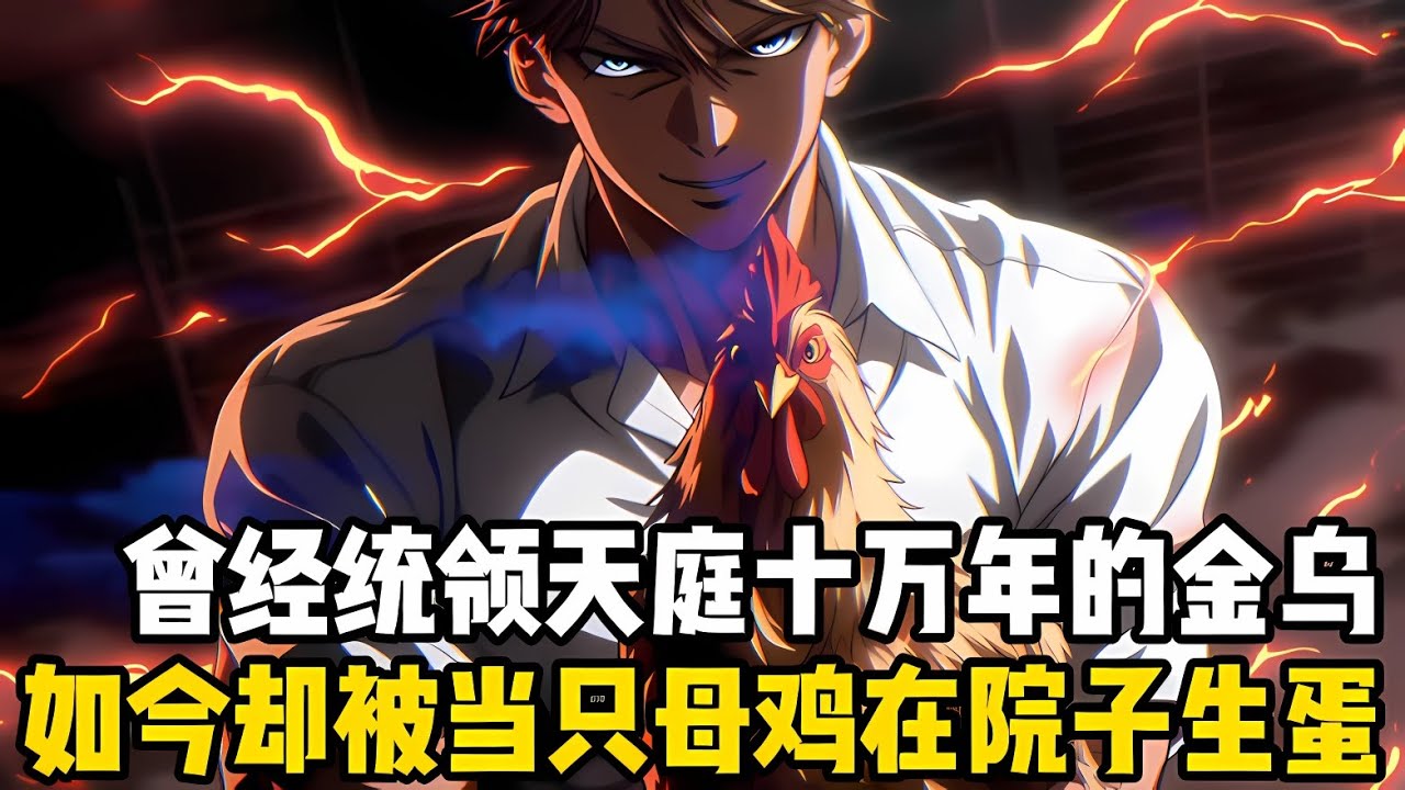 曾經統領天庭十萬年的神獸金烏，如今卻被當隻母鷄在院子裏生蛋，就算日產1000枚金蛋都沒人要，然而我卻決定契約它當我的第一禦獸#漫画 #小说 #玄幻