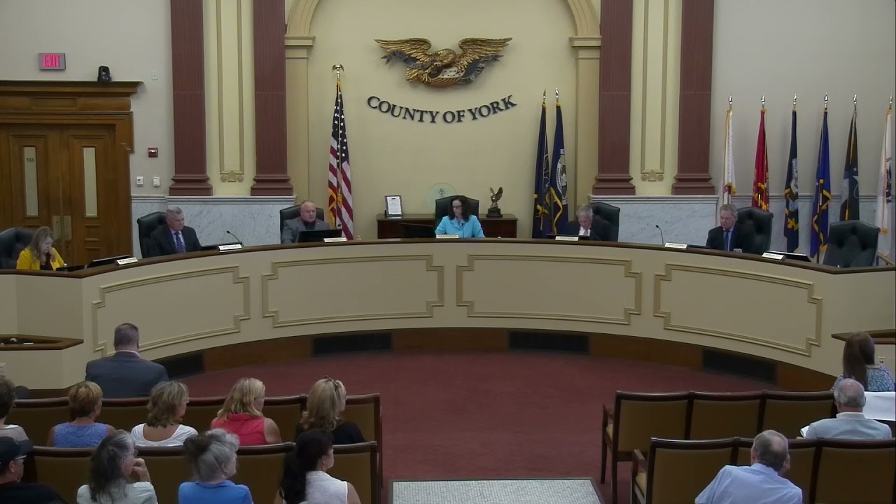 York County Commissioners' Meeting 7/21/21