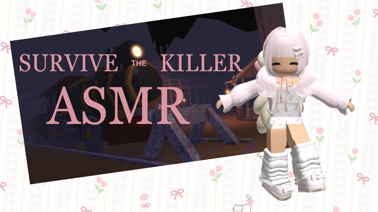ASMR playing survive the killer ♡ mouthsounds, tapping, micbrushing ₊˚⊹