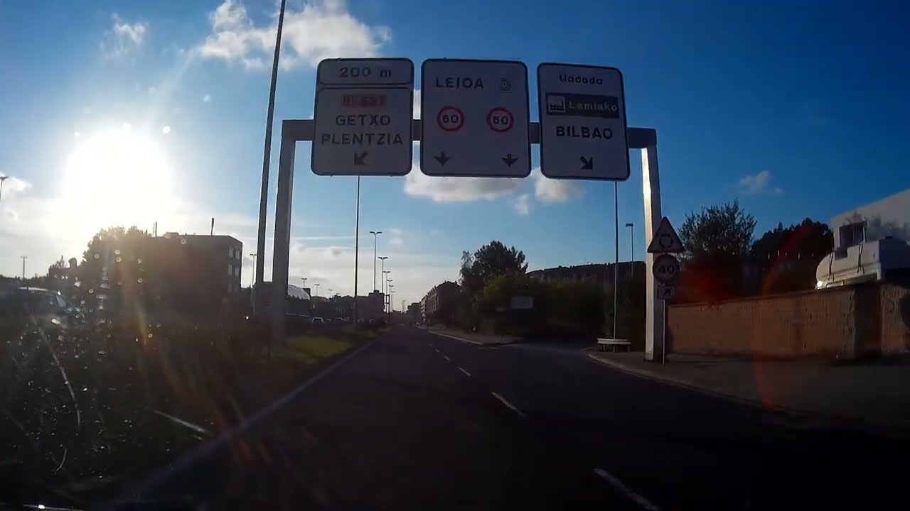 Llegada a Leioa