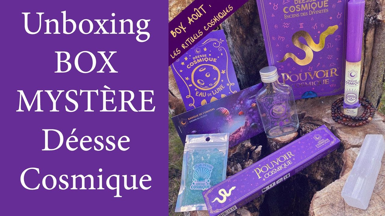 Unboxing Box Mystère Déesse Cosmique #miroirdiamant #deessecosmique