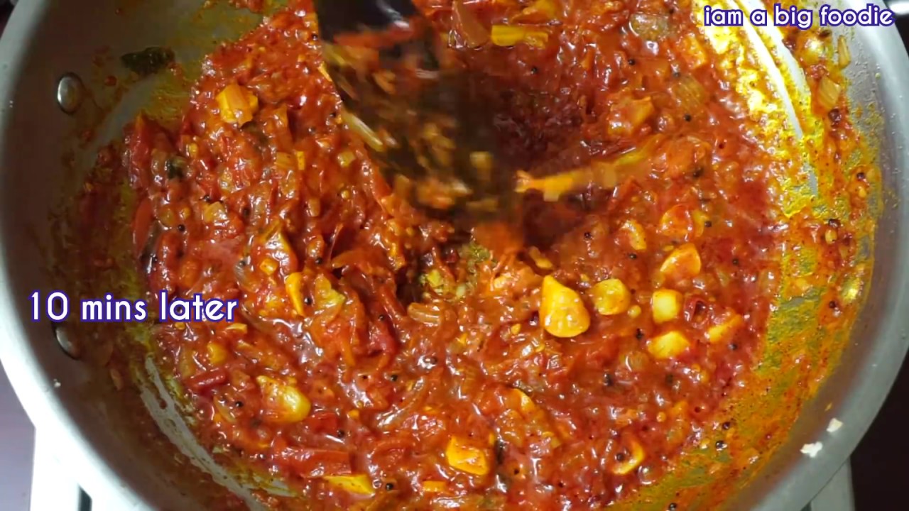 Spicy Tomato Onion thokku  for rice, chapati, roti, idli and dosa..!!!!||| tomato thokku recipe
