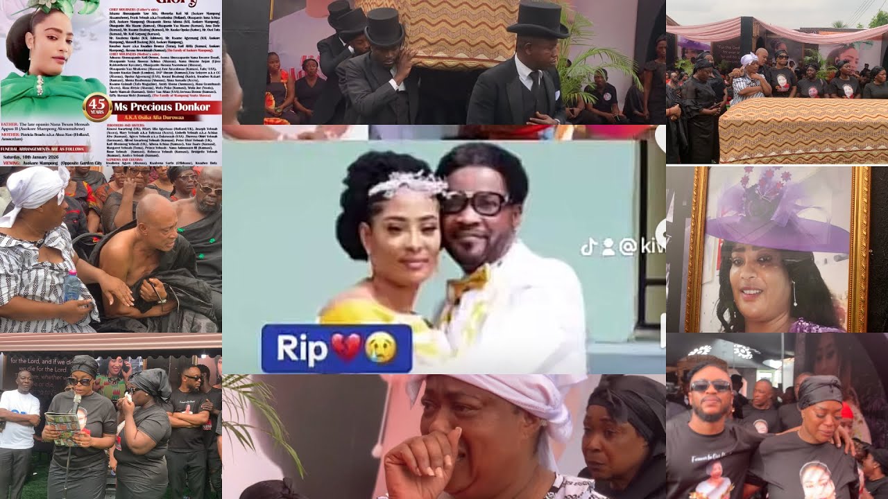 Precious Sika Donkor Wife Of Prophet James Donkor Who Married Months After Wife’s Death Laid to Rest