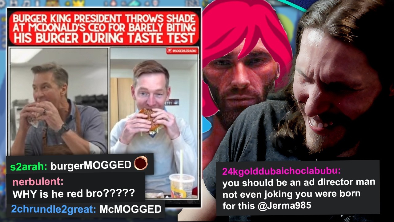 Jerma's Reaction to the McDonald's BIG ARCH