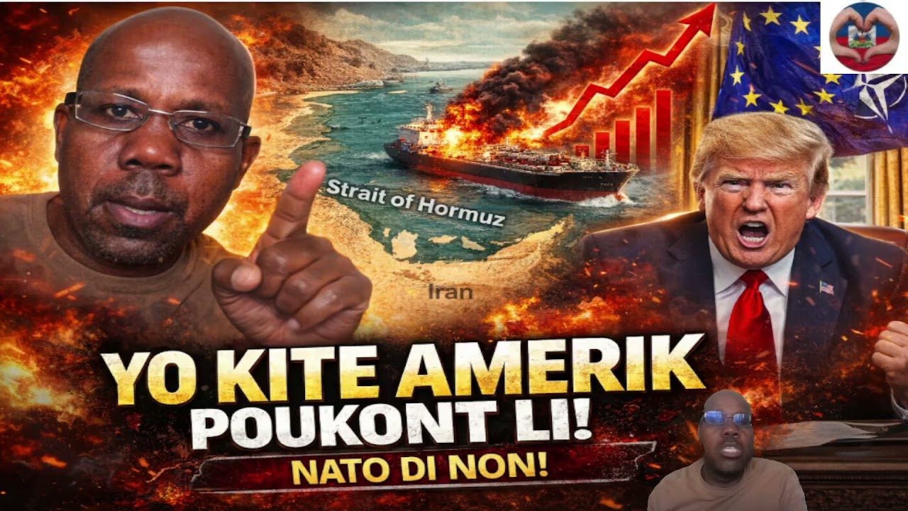 ALYE YO LAGE TRUMP! Amerik Rete Poukont Li nan Gwo Kriz Hormuz la