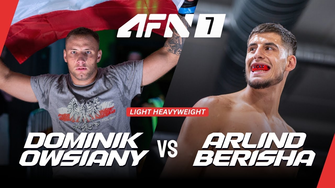 Arlind Berisha vs Dominik Owsiany | Full Fight | AFN 7