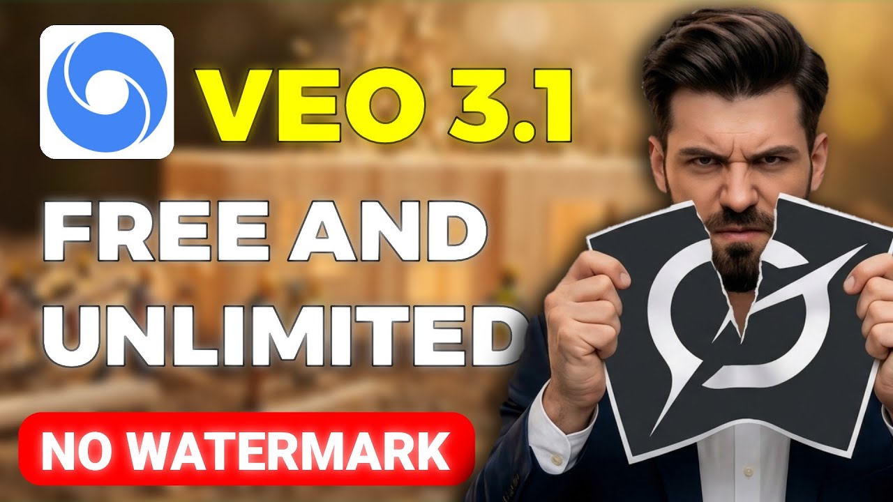 VEO 3.1 FREE AI Video Generator 😱 | Unlimited Videos (No Watermark)