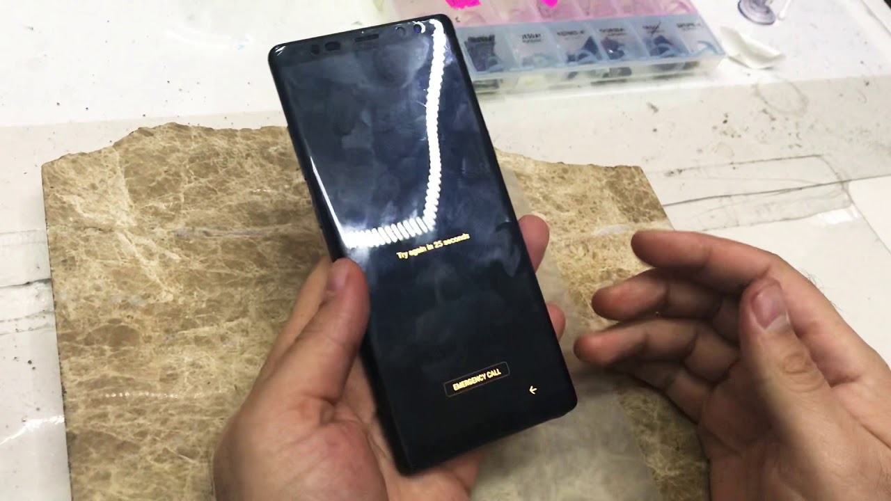 SAMSUNG GALAXY NOTE 8 HARD RESET  DESEN KİRMA ŞİFRE SİLME