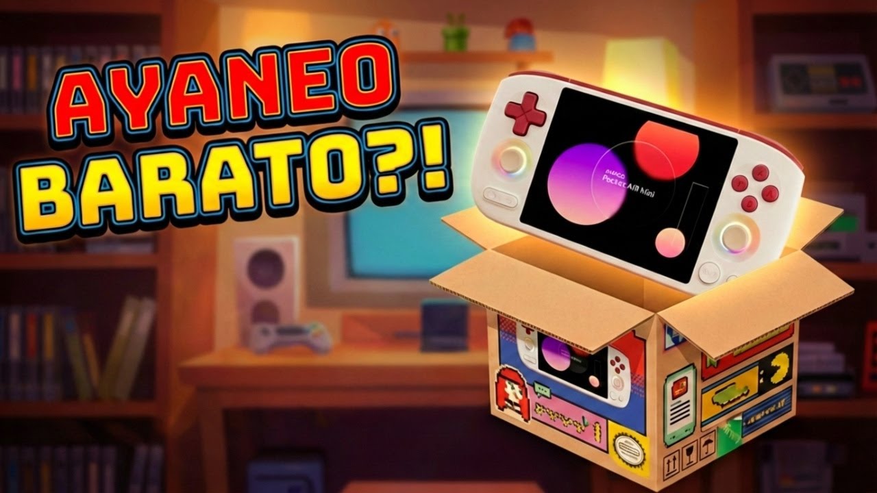 AYANEO Pocket Air Mini — Unboxing Completo: Primeiro Contato e Impressões (Vale a Pena?)
