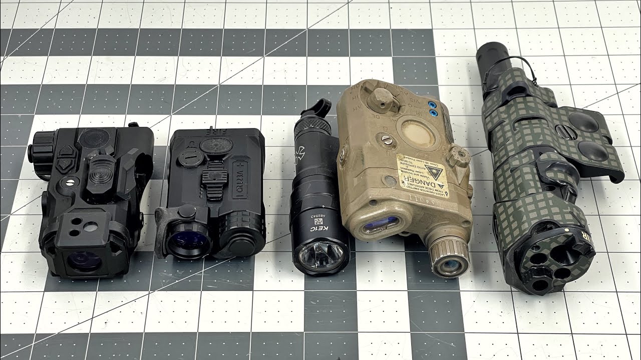 SMS-лазеры: Trinity против Holosun IRIS-GR3, PEQ-15 и MAWL-DA