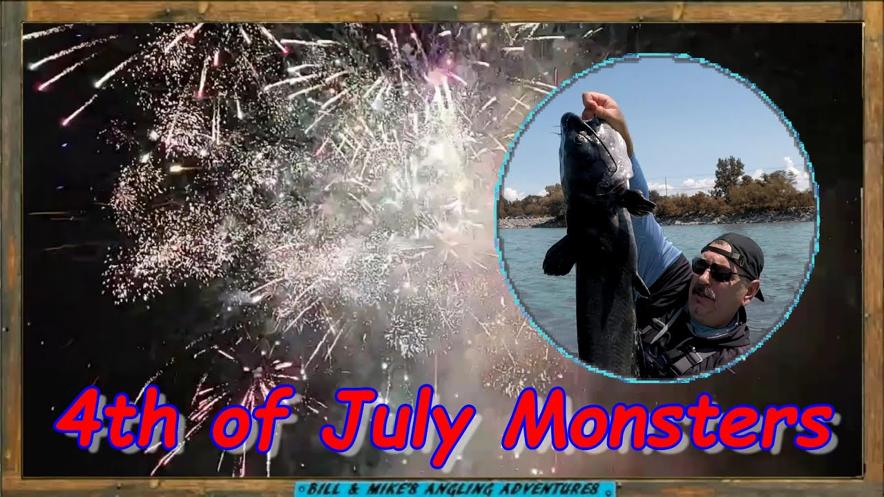 4th of July Monster Channel Catfish  - Lake Erie Fishing
