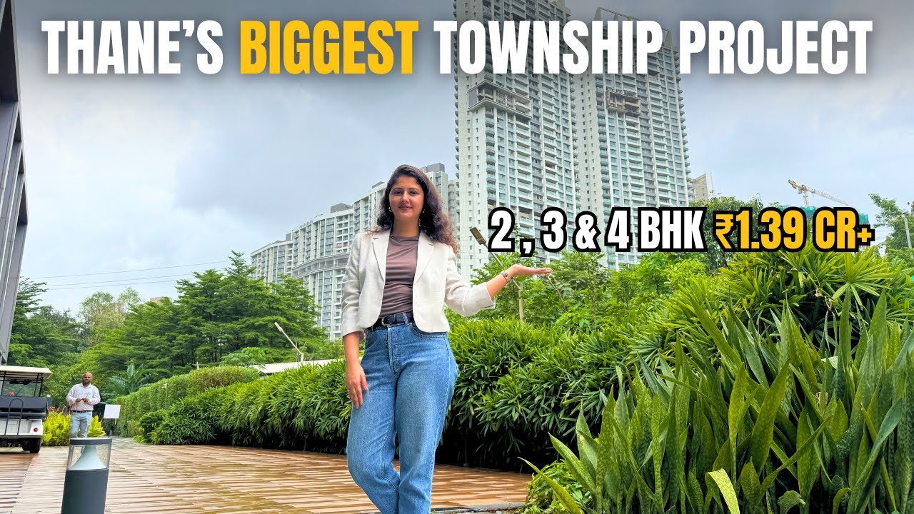 Kalpataru Estella Thane Luxury 2 & 3 BHK Tour | Biggest Carpet in Best Price | Review