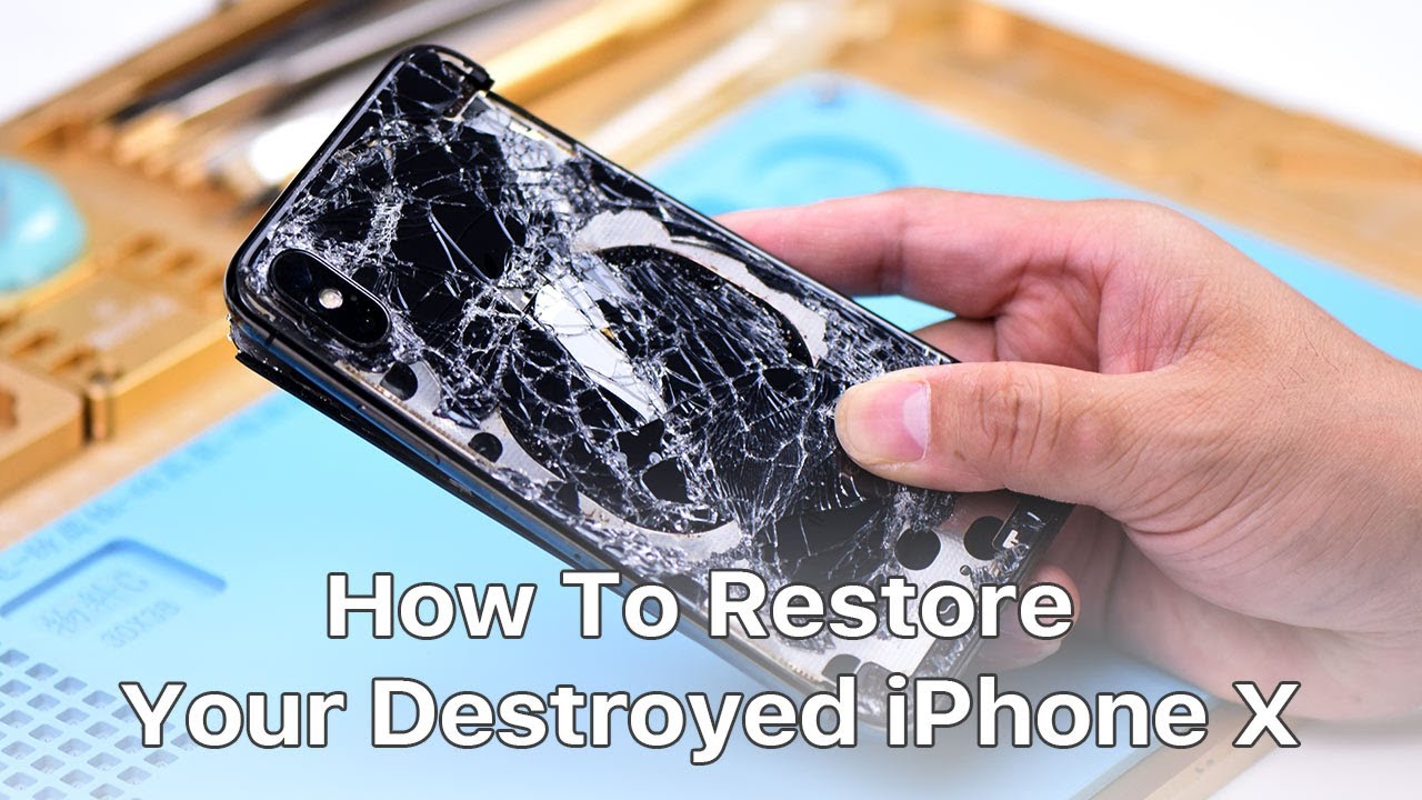 Как восстановить разрушенный iPhone X