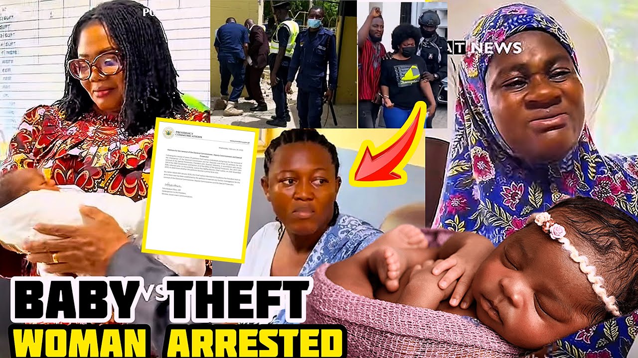 BREAKING: Mamprobi Polyclinic Missig BABY Found! As Ghana Police Arr€st Woman Gender Minister Speaks