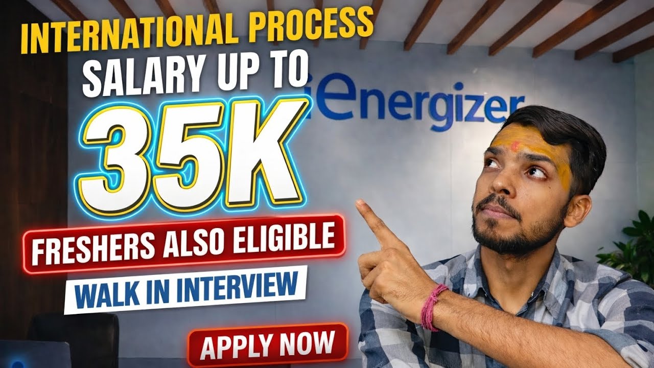 iEnergizer Freshers Hiring 2026 🔥 Noida Jobs | Walk -In Interview| 12th Eligible | Salary upto 35K 