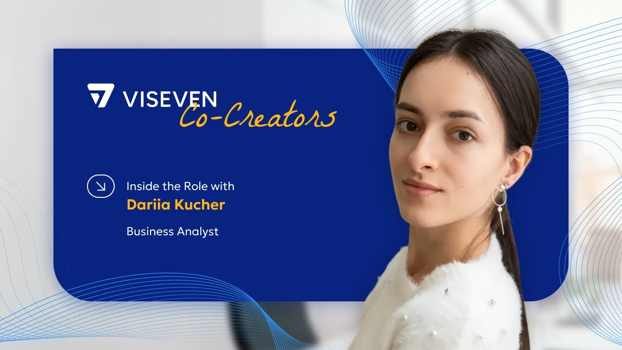 VISEVEN | CO-CREATORS PODCAST | 2026 | Business Analysis: Dariia Kucher
