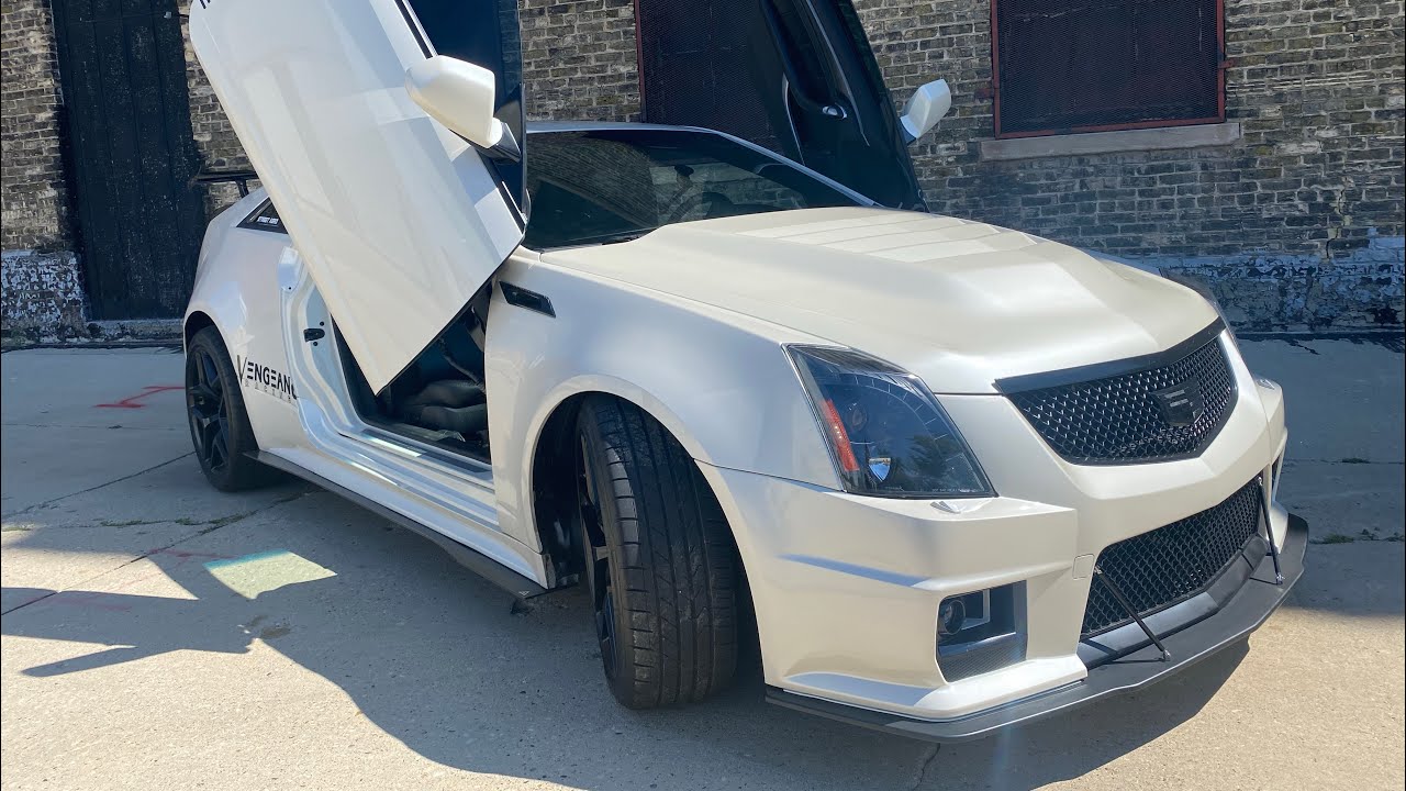 Aftermarket hood installation / review 2011-2013 Cadillac CTS coupe