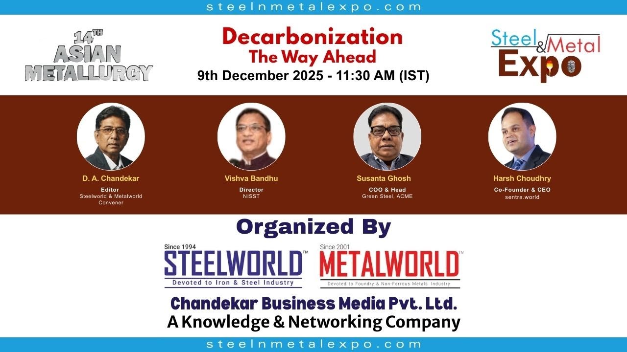 14th Asian Metallurgy_Decarbonization -The Way Ahead