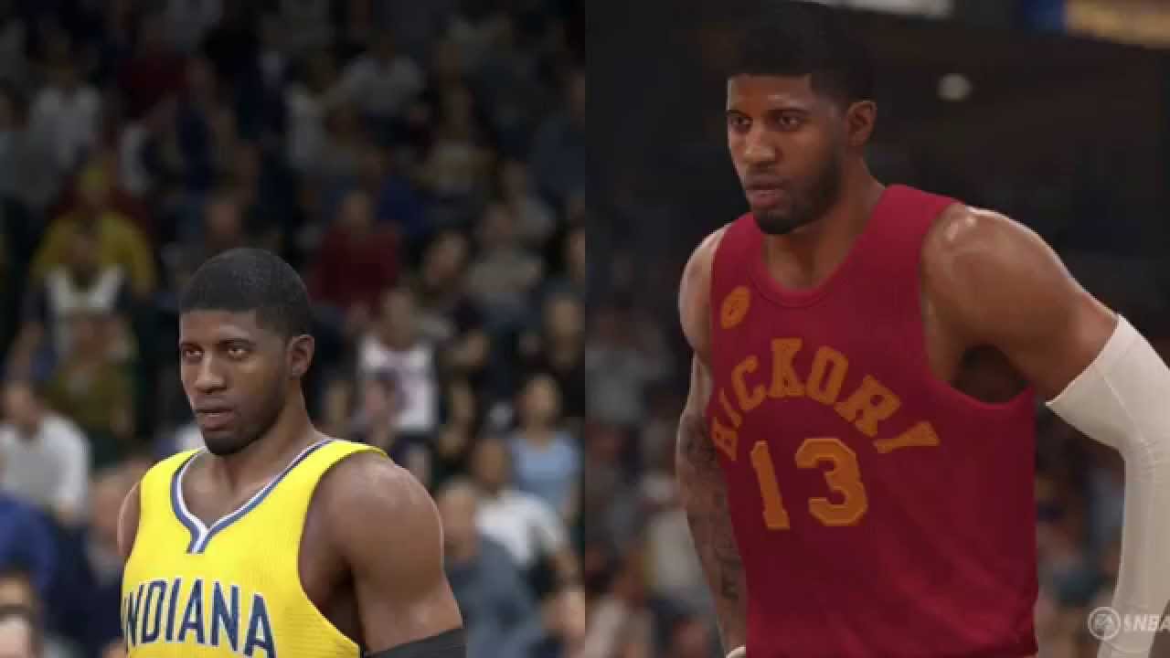NBA Live 16 Vs NBA Live 15  Player Comparison - PG13 Is Back!! - New Team Select Menu! -