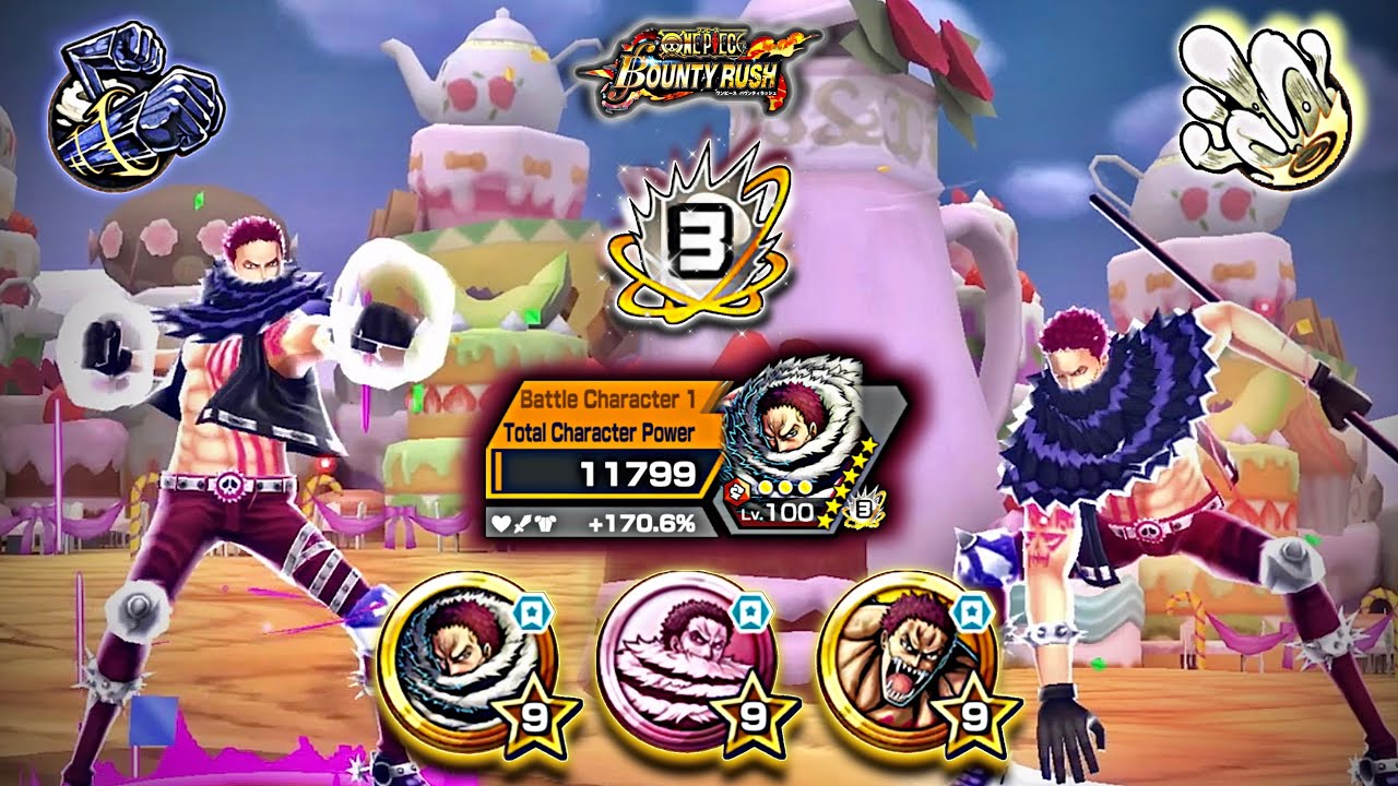 【Give Him a V3 or 3rd Buff!!】Boost3[52/52] Charlotte Katakuri with [Katakuri Trio Medals] Showcase