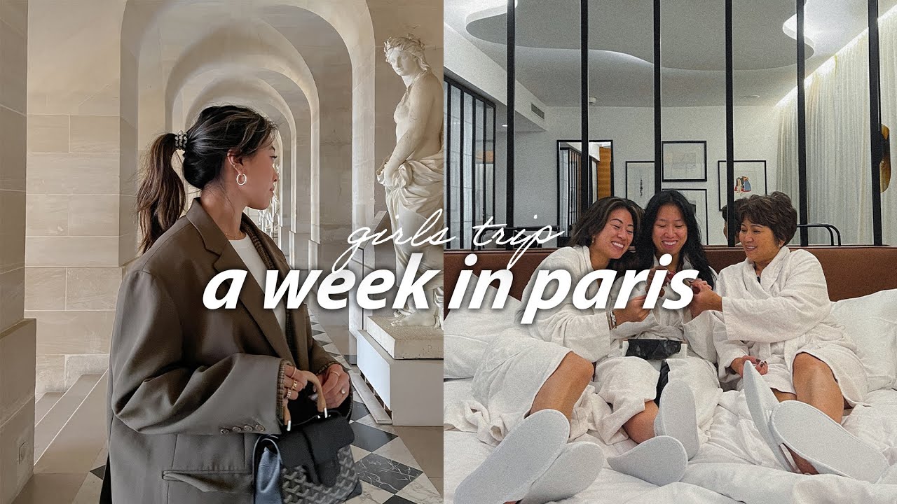 PARIS TRAVEL VLOG: ideal week itinerary, palace of versailles, best macarons?