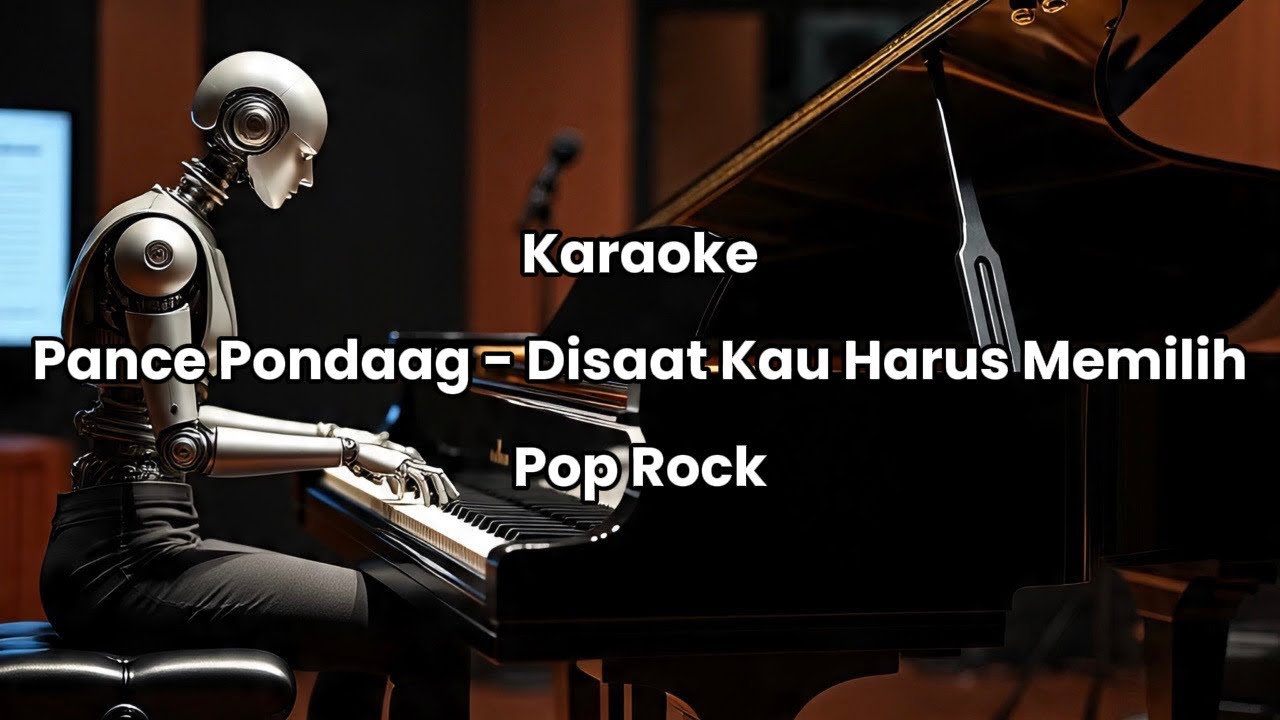 Pance Pondaag - Disaat Kau Harus Memilih Karaoke Pop Rock