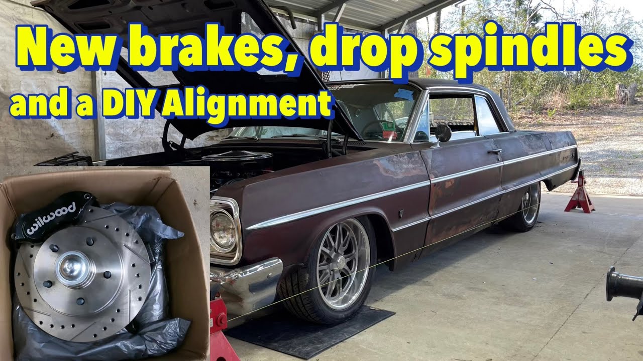 1964 Impala CPP brakes and drop spindles @CPPmaster @WilwoodDiscBrakes
