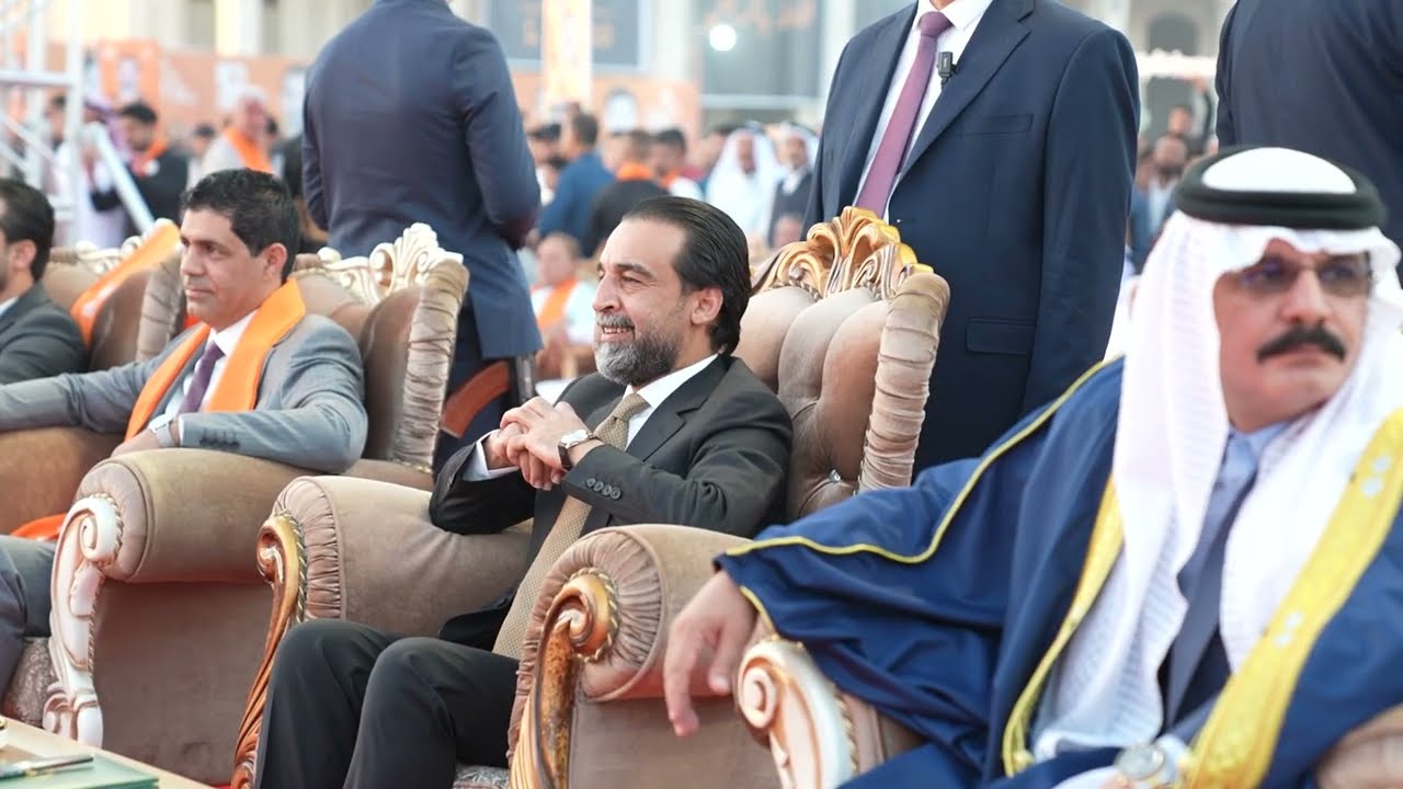 رئيس حزب تقدم يحضر تجمّعاً لمرشَّح الحزب وطبان جميل المنصور في الموصل