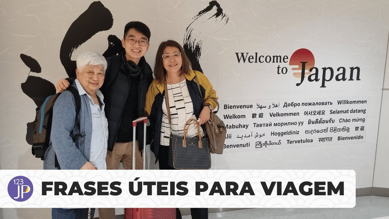 Frases úteis para viajar no Japão!