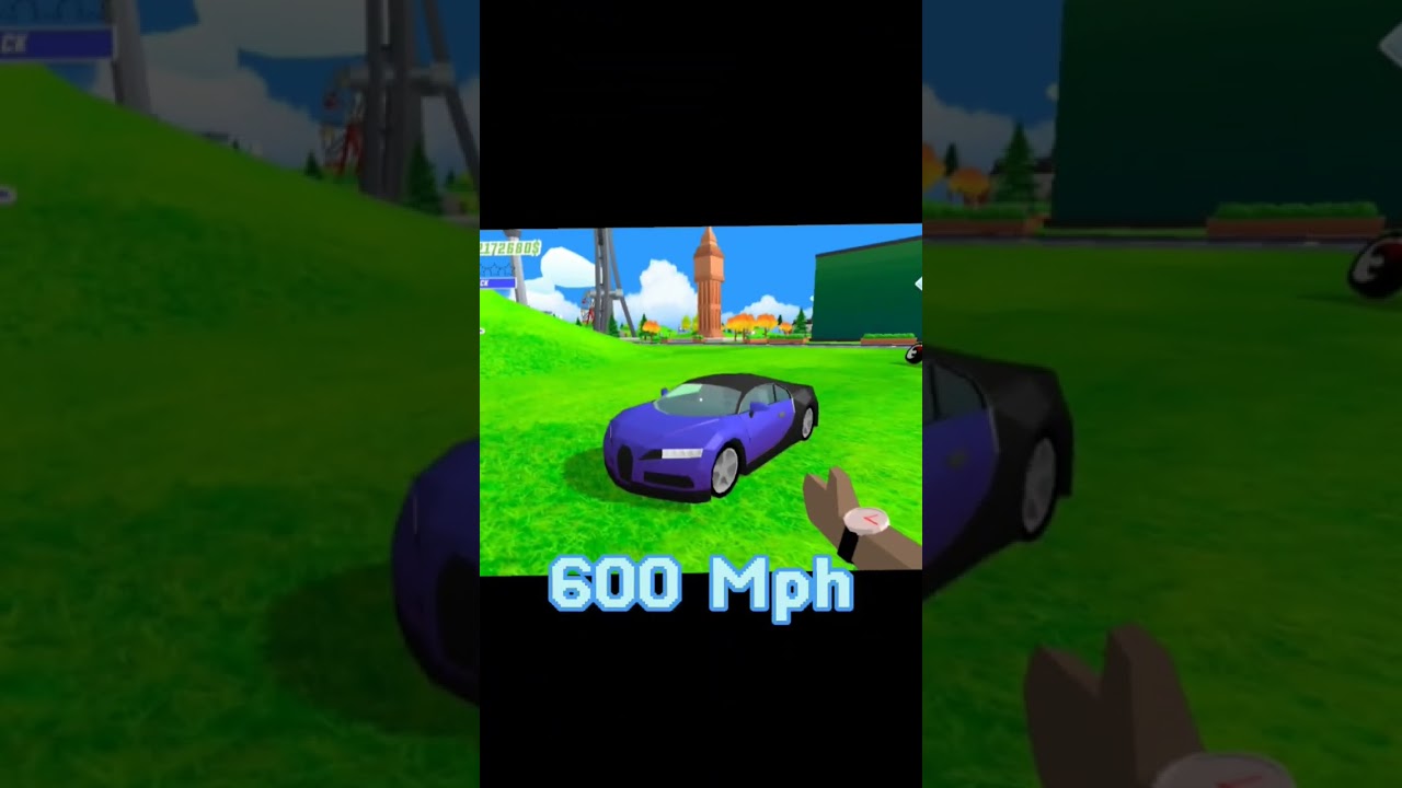 fastest car in dude theft wars⚡