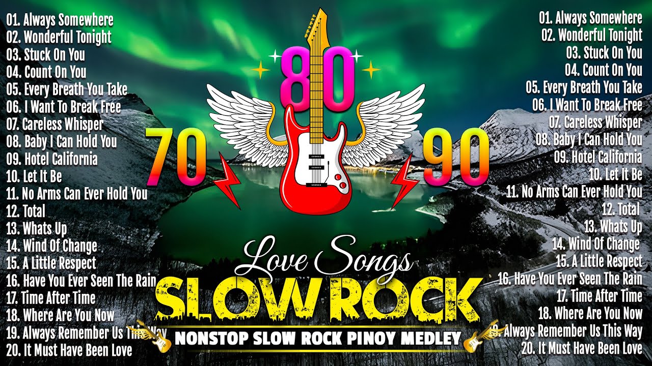 Slow Rock Love Songs 70s 80s 90s Collection || Greatest Hits Slow Rock || Best Mga Luamang Tugtugin