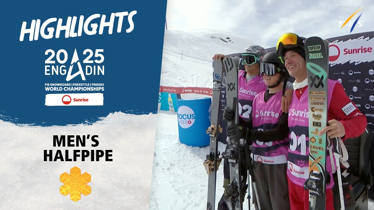Melville Ives stun US squad in Men's Halfpipe | Engadin 2025