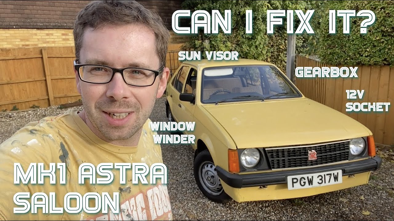Mk1 Vauxhall Astra saloon: fixing and tinkering