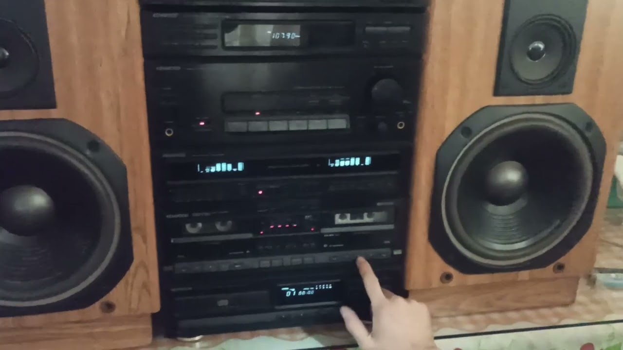 Kenwood RXD24M stereo system