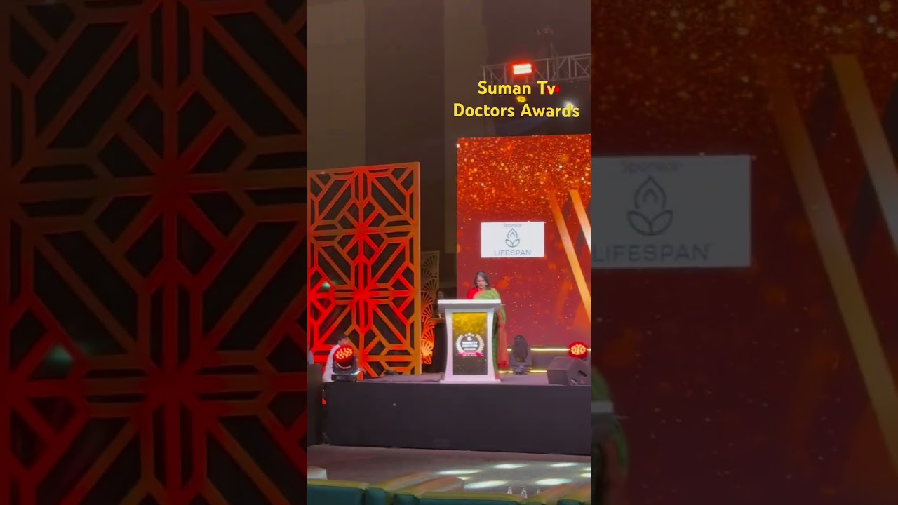 Honour to receive Suman TV Doctors Awards @ novatel Hitex Hyderabad #vadudevahospitalknr