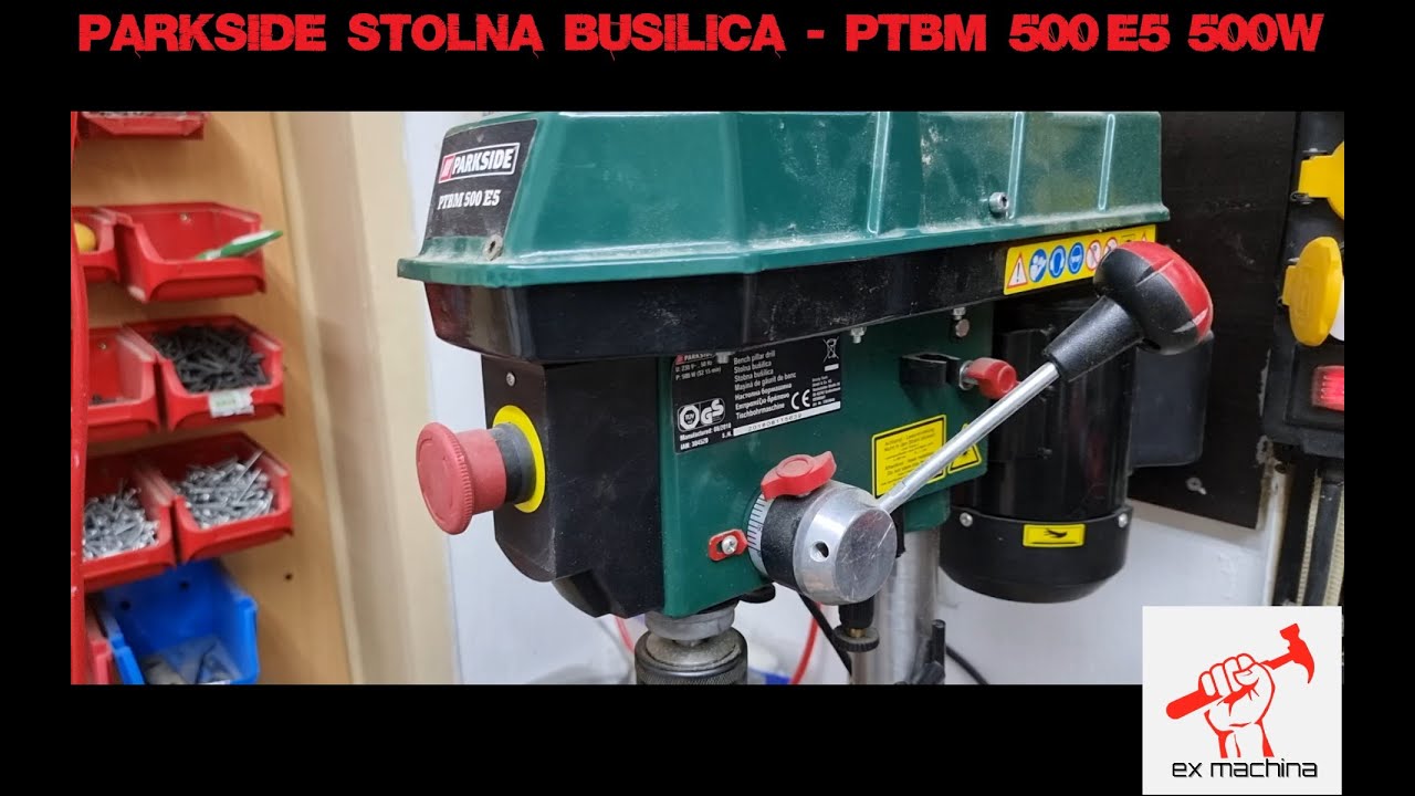 PARKSIDE STUPNA BUŠILICA  PTBM 500 E5 , 500 W
