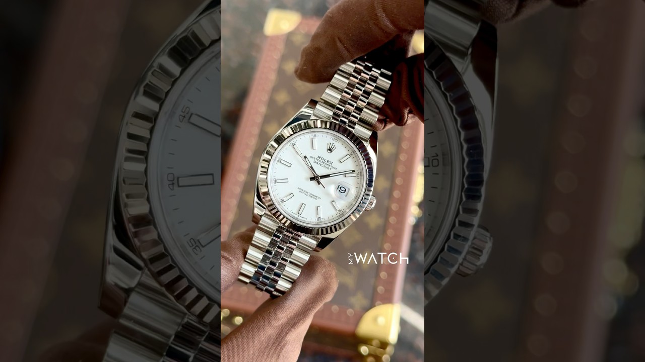 Rolex Datejust 41mm 126334 Stainless Steel Jubilee White Dial 🔥