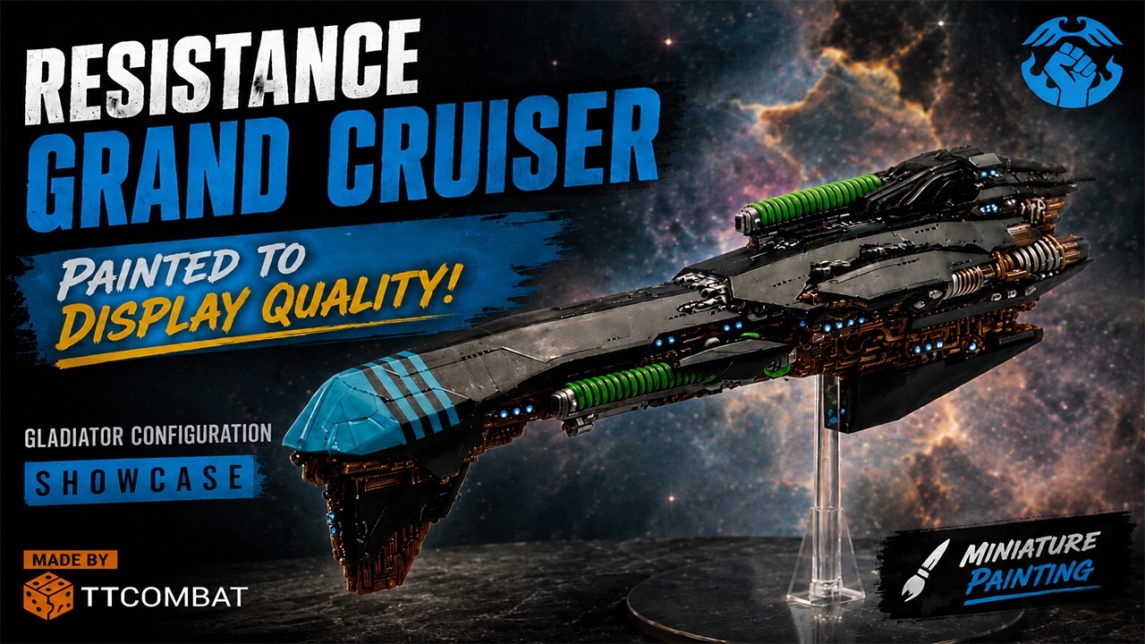 DropFleet Commander - Resistance (Grand Cruiser)