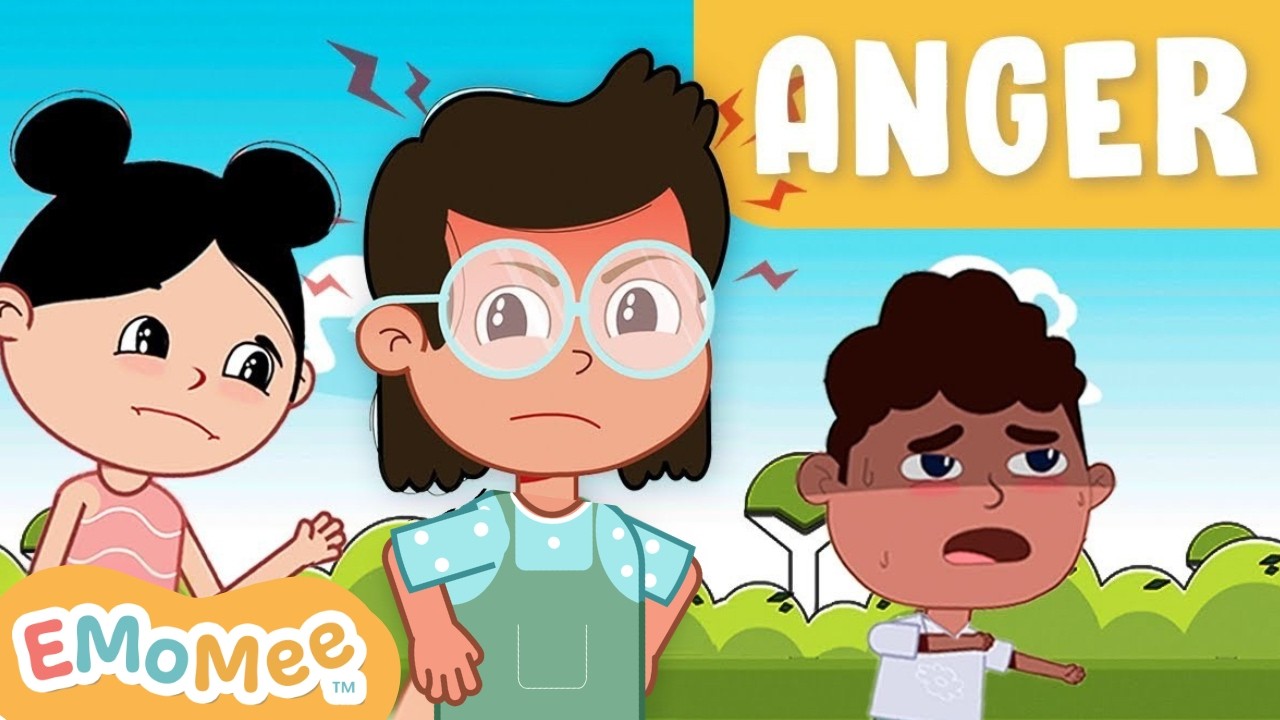ANGER for Kids 😡 | Social Emotional Learning | Coping Skills | Emotions for Kids | EMoMee