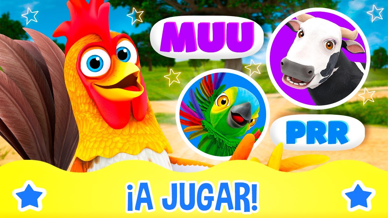 Adivina los Sonidos de los Animales con Bartolito y M&aacute;s Juegos de La Granja de Zen&oacute;n | A Jugar
