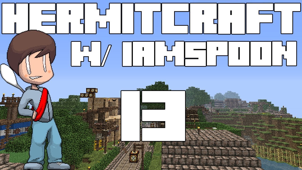 HermitCraft w/ IAmSp00n: Episode 13 - Let's Visit the Spawn!