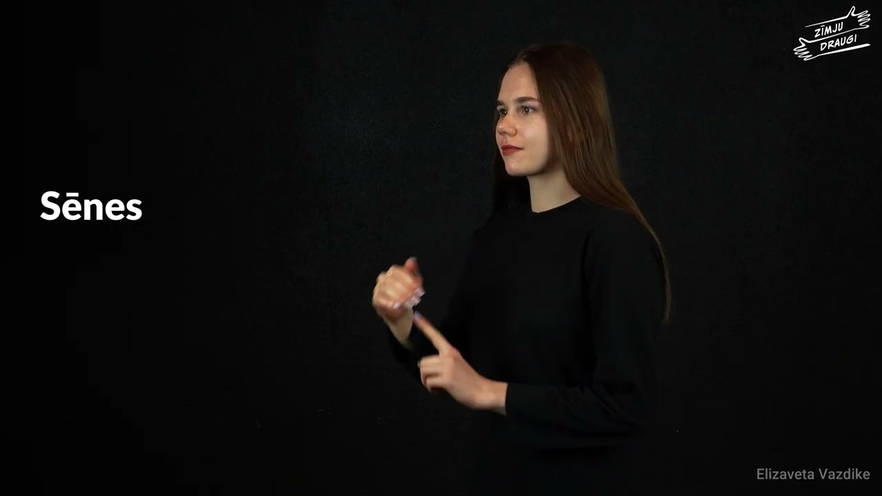 Latviešu zīmju valodas video vārdnīca. Ēdiens
