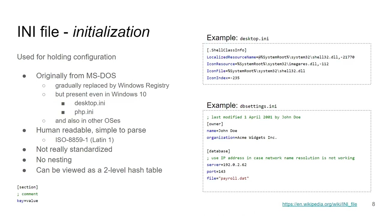 NPRG036l11 - Key-value formáty - Datové formáty