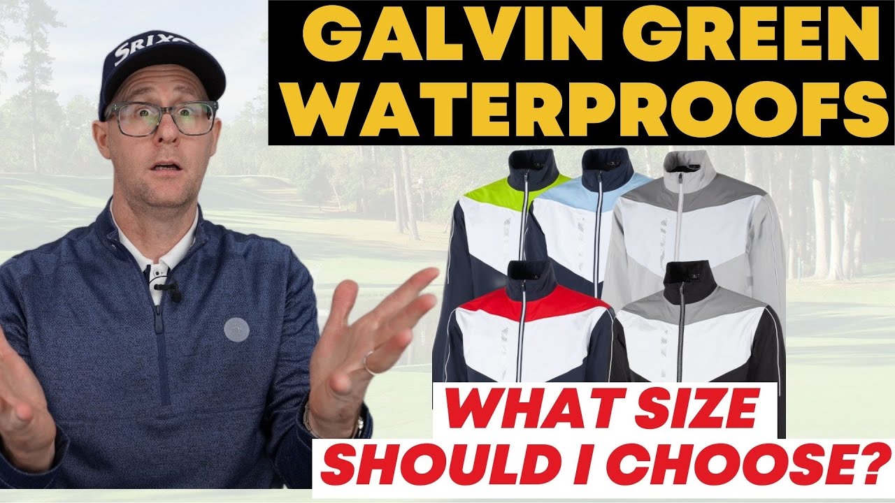 Galvin Green Waterproof Size Guide