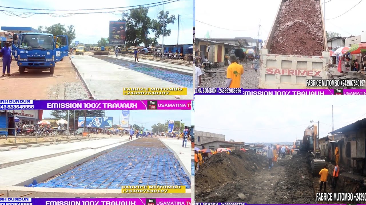 100%TRAVAUX MAKALA SUR LA DIRECTION KWILU KAPELA BY PASS INCROYABLE
