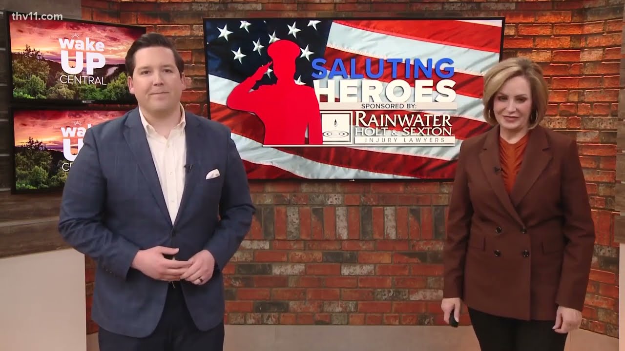 Saluting Heroes - KTHV11 - Mark Diggs President AVC